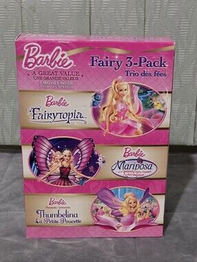 Barbie Fairy 3 Pack Dvd Set